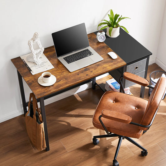 Sweet Blossoms Haven JHK Computer Desk With Drawers