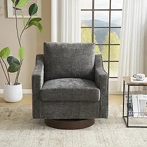 DAFIFY Mid Century Modern Swivel Accent Chair Living Room