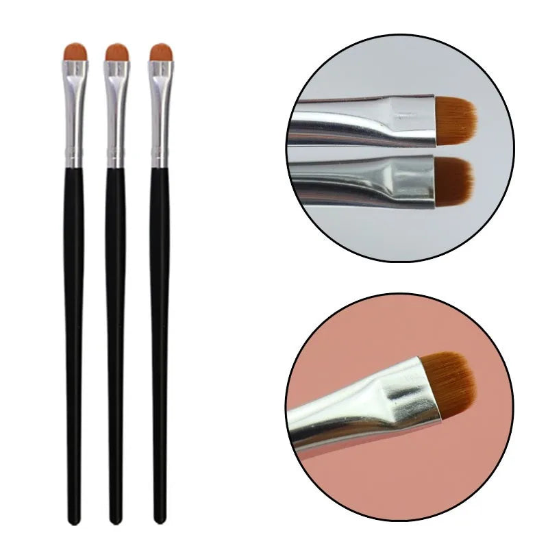 Flat Eyebrow Brush Ultrathin Eyebrows Makeup Brushes Eyeliner Brush Thin Eye Liner Brow Contour Concealer Beauty Brush Tool