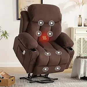 Tangxu Power Lift Recliner Chair With Heat And Massage