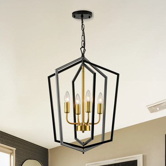 LovingC 4 Light Farmhouse Chandeliers Pendant Lighting