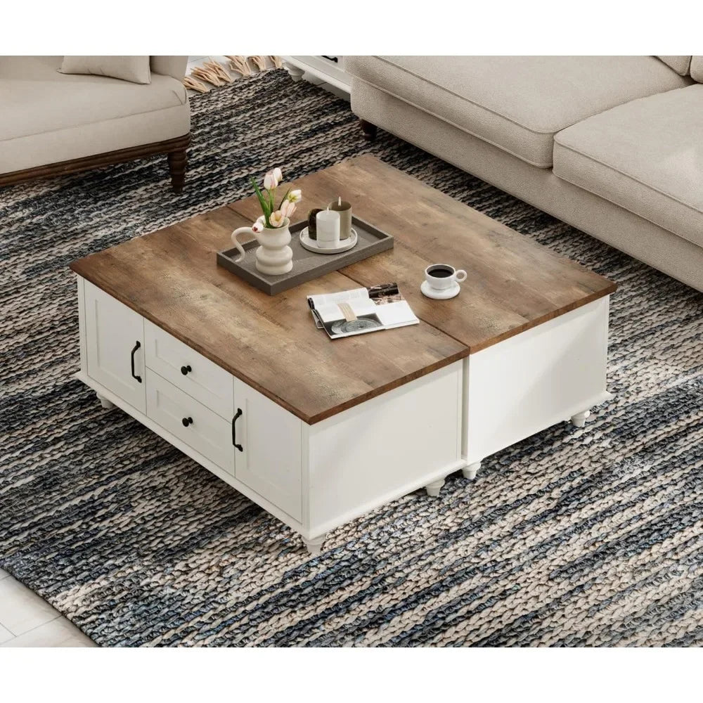 Guangbai Tongyue Coffee Tables With Storage For Living Room