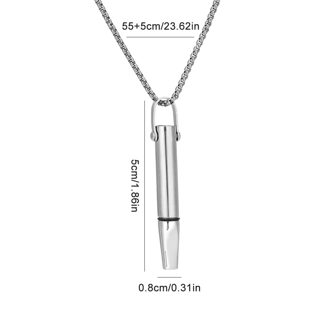 APWIKOGER Breathing Necklace Quitting Smoking Pendant