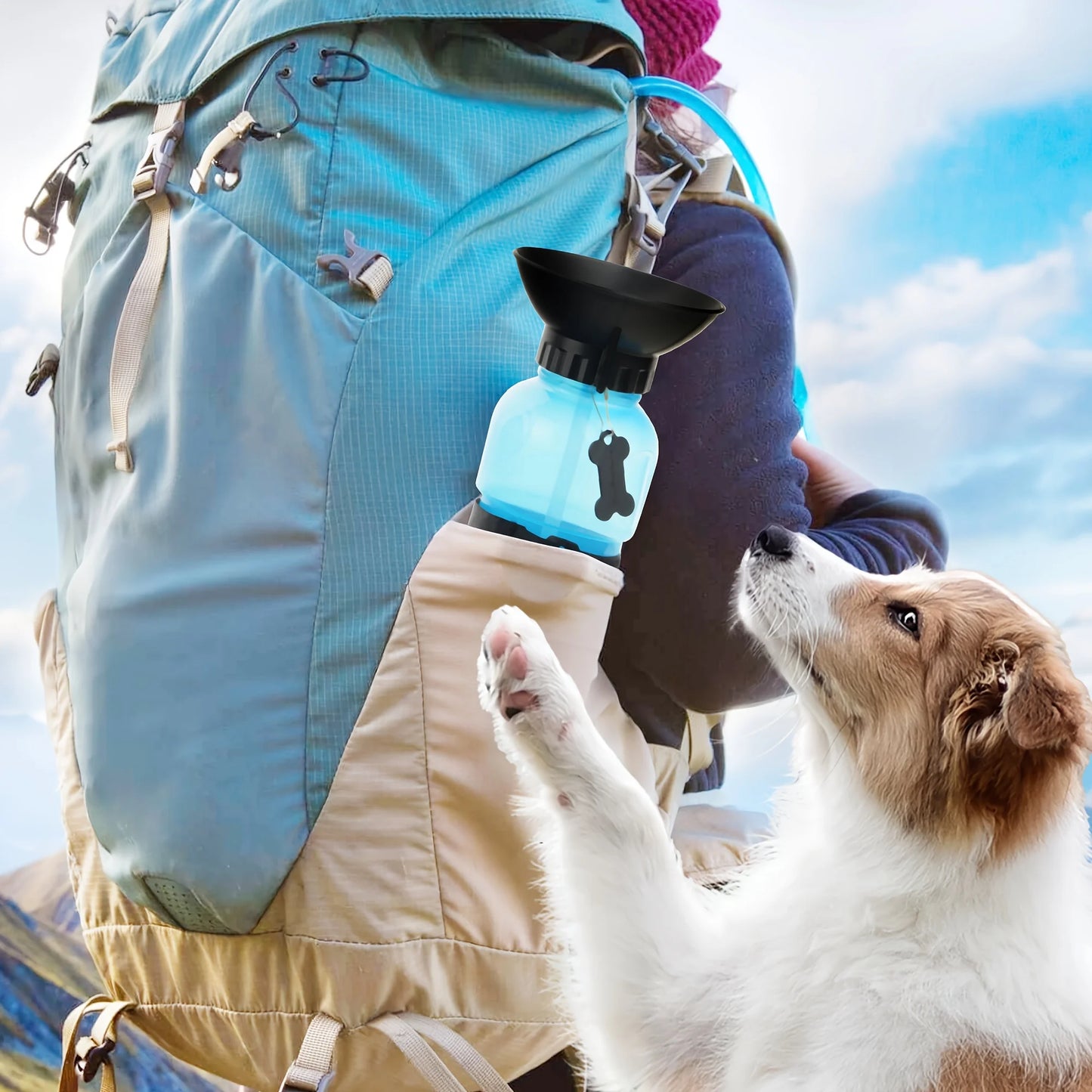 Hign Concerned Portable Dog Water Bottle Dispenser For Pets