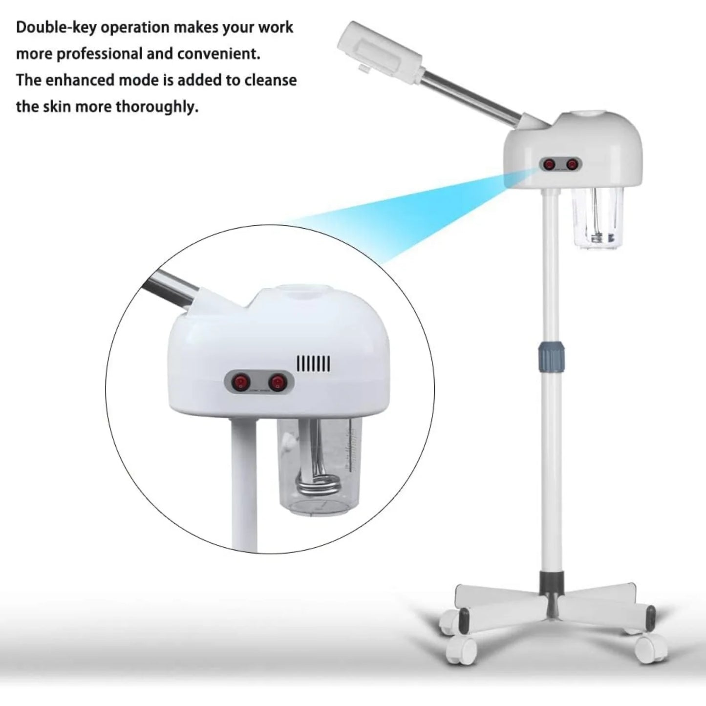 Bymaocar Professional Facial Steamer For Salon Home Care