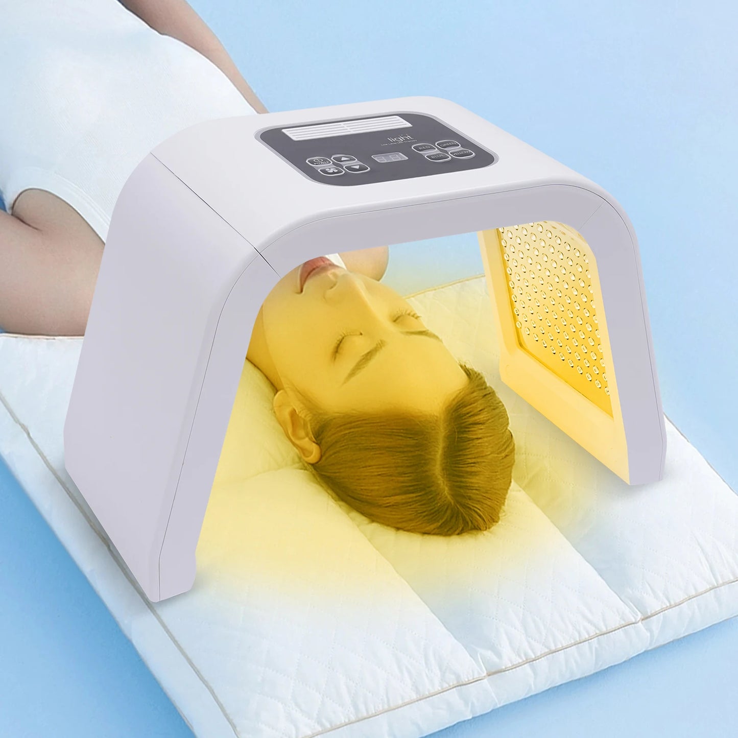 Hign Concerned LED Light Therapy Facial Mask For Skin