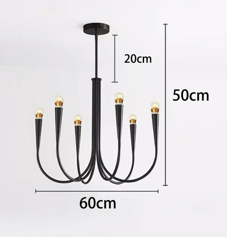 Joemade Modern Pendant Light Chandelier For Living Room