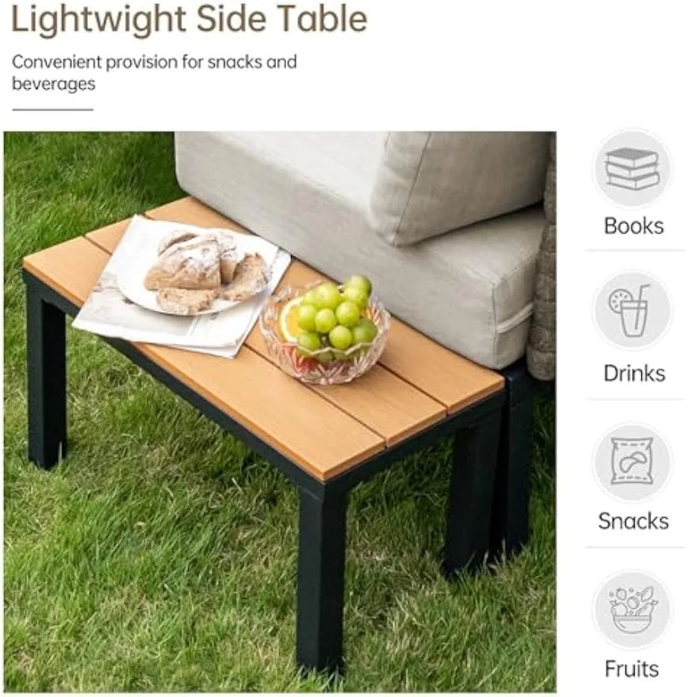 MKDKH Patio Conversation Set Outdoor Sectional Cushions