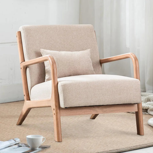 Hign-concerned Medieval Modern Wooden Frame Chair Armchair