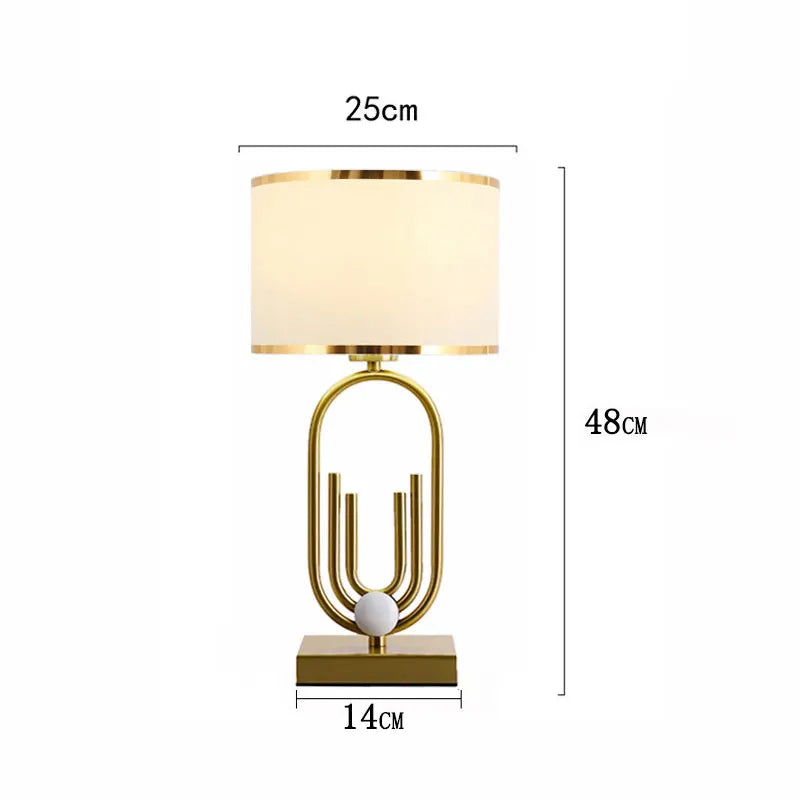 Nordic Modern Table Lamp For Bedroom And Living Room LED