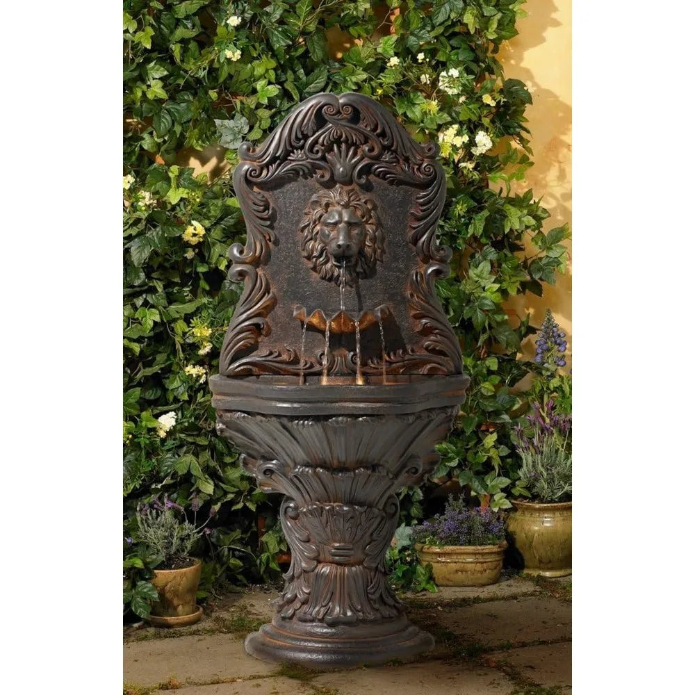 LED Resin Garden Fountain for Homes and Outdoor Spaces