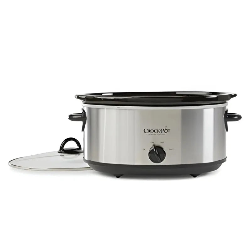 Crockpot™ 7-Quart Slow Cooker, Manual, Stainless Steel