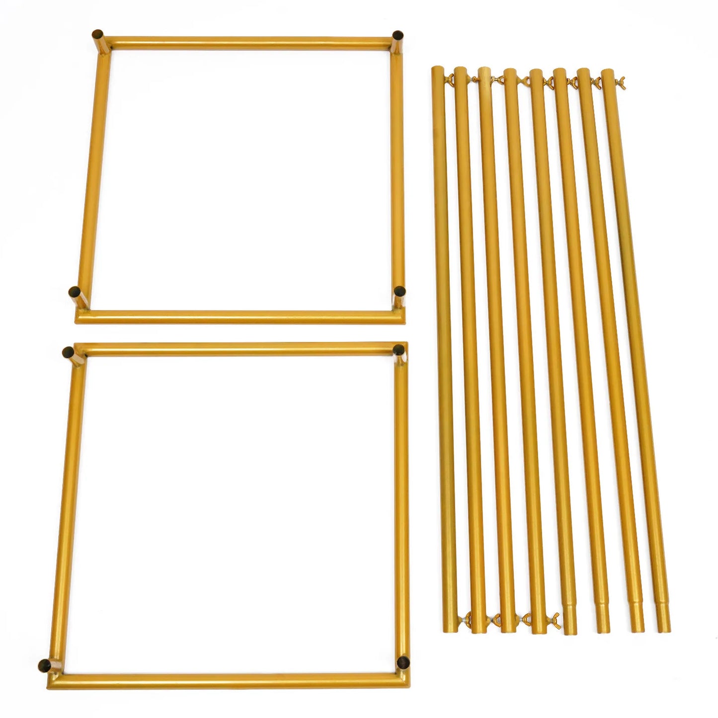 Hign Concerned Gold Metal Column Flower Stand Wedding Decor