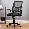 Ergonomics Mid Back Swivel Office Chair With Adjustable Arms