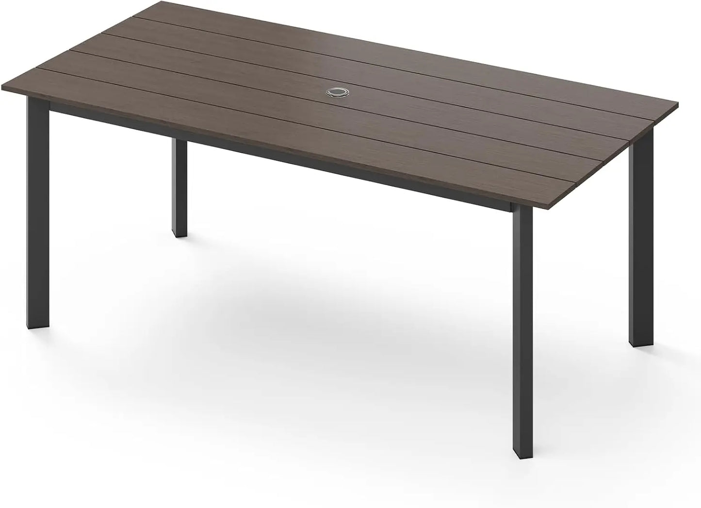 ANGDUO 7 Piece Outdoor Patio Dining Set Aluminum HDPS