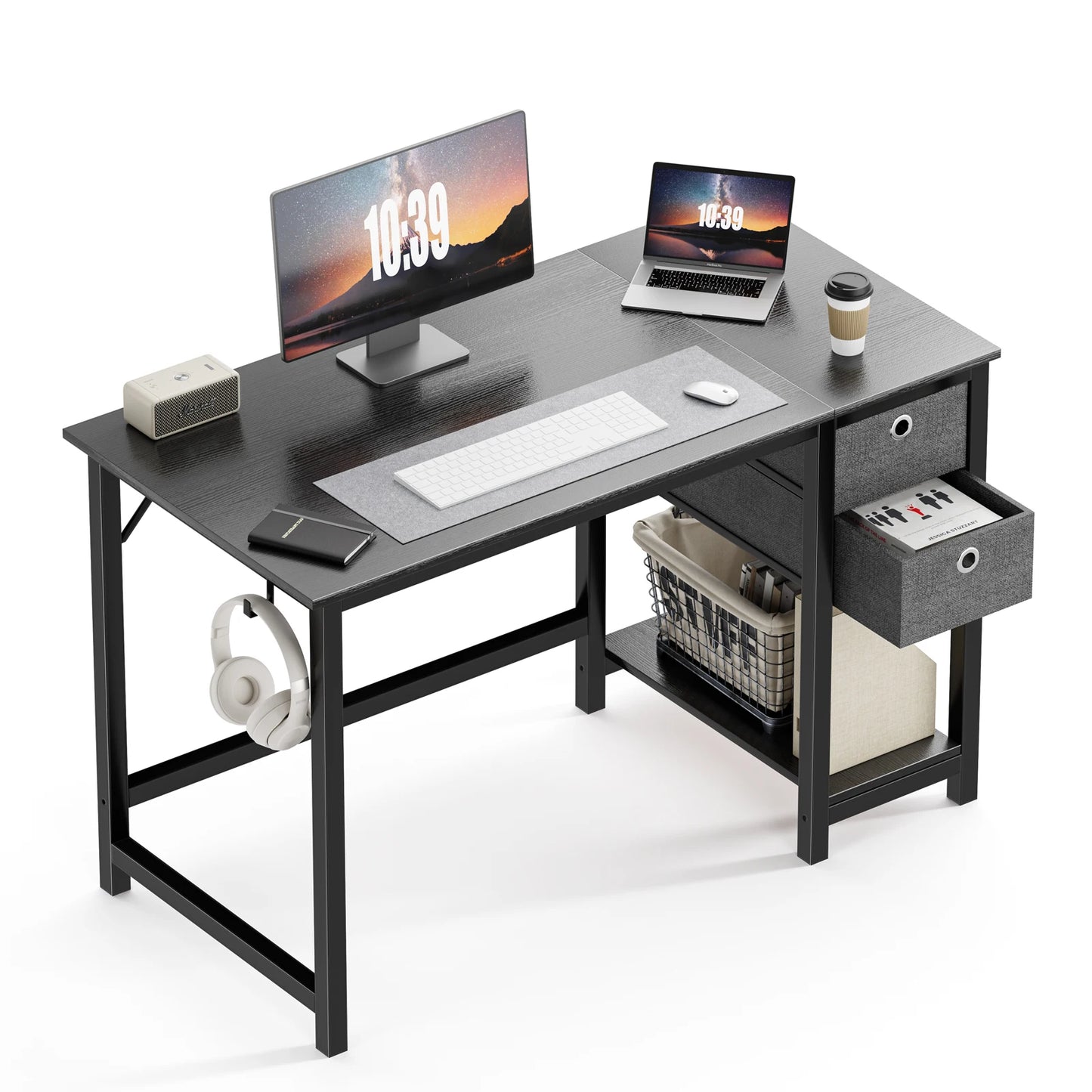 Sweet Blossoms Haven JHK Computer Desk With Drawers