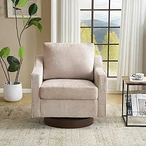 DAFIFY Mid Century Modern Swivel Accent Chair Living Room