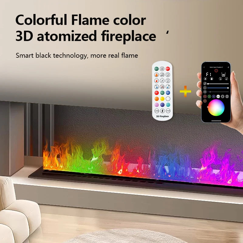 AFLYEVER Intelligent TV Fireplace 3D Water Atomizer