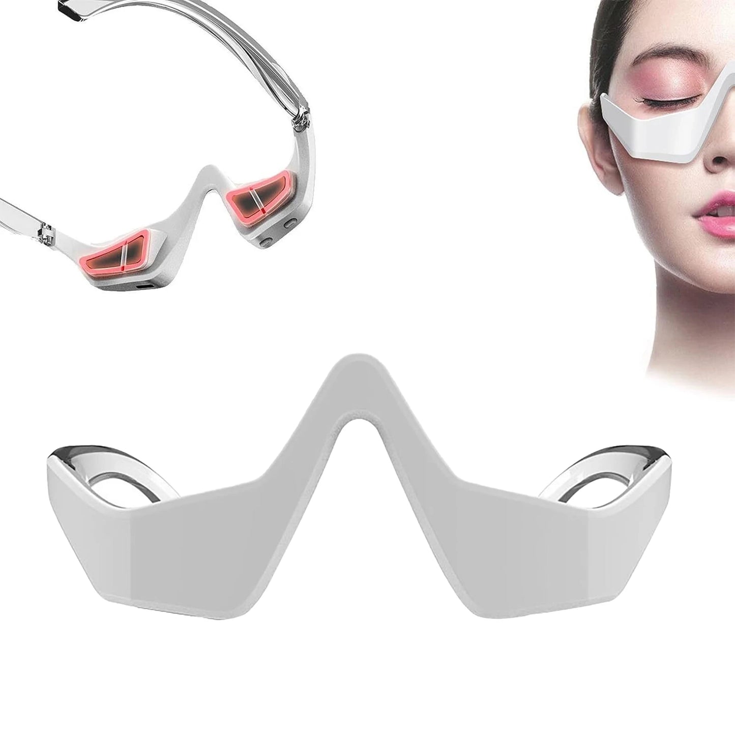 Sweet Blossoms Haven Eye Red Light Therapy EMS Massager