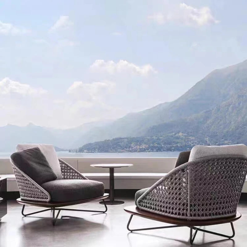 DUTRIEUX Lounge Terrace Sofa 3 Person Outdoor Furniture