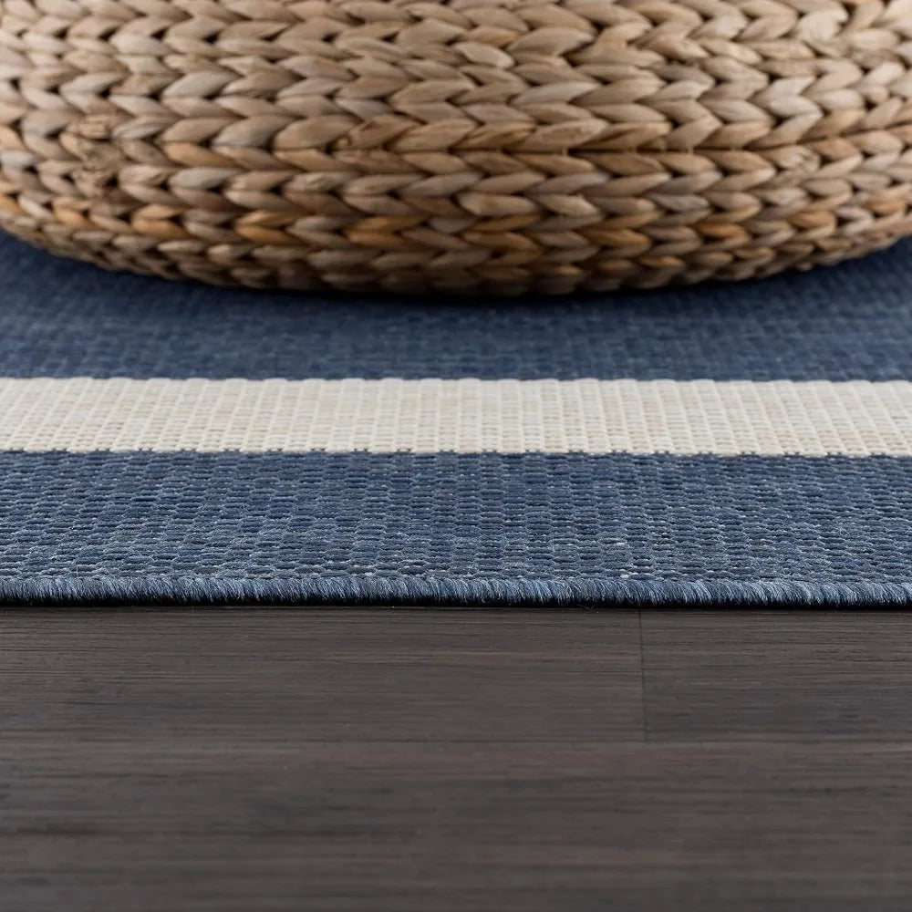 Outdoor Rug 9x12, Large Modern Outside Rugs for Patios Porches Waterproof Durable Washable Non-Shedding, Outdoor Carpet