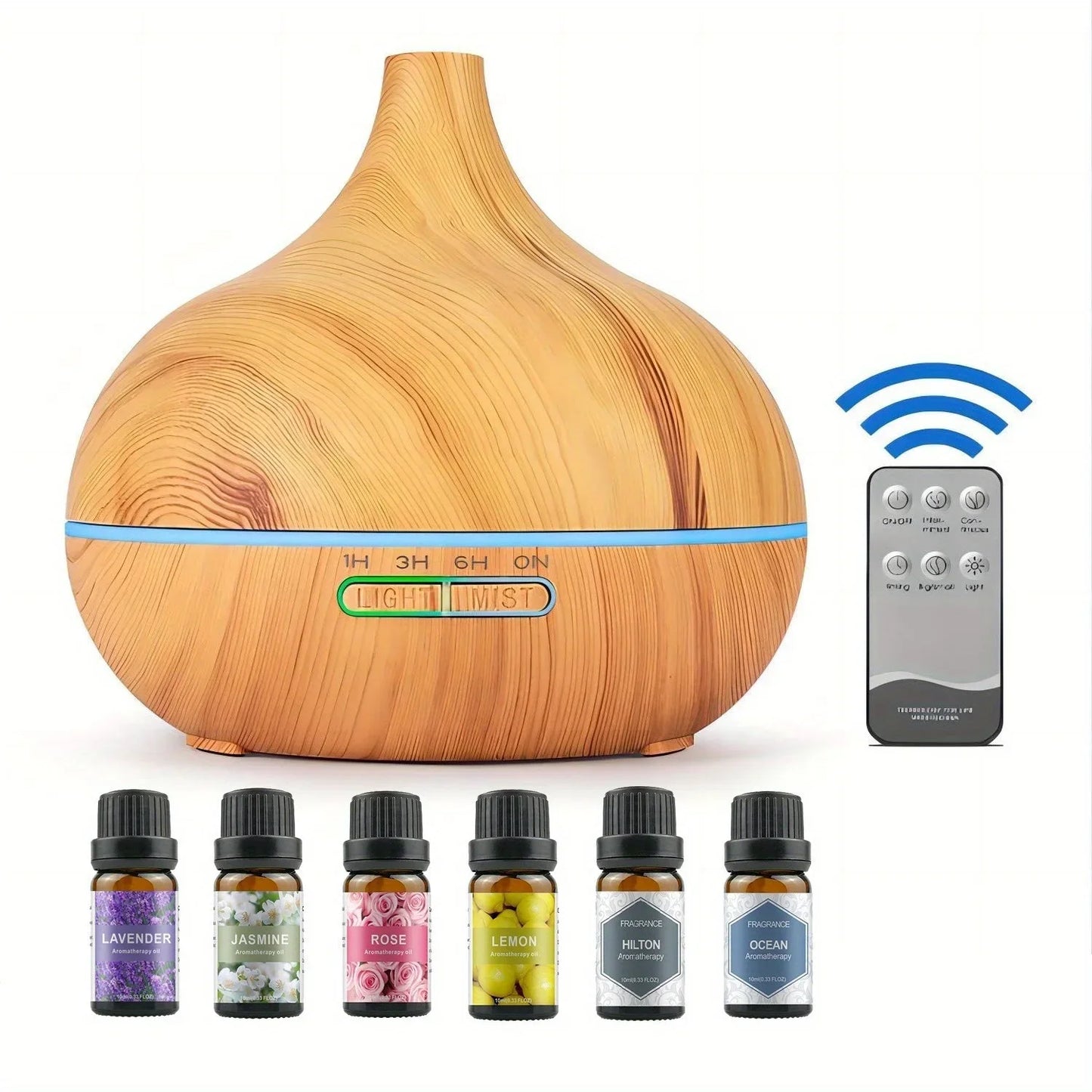 ARPSTAR Essential Oil Diffuser With 6 Bottle Oil Set