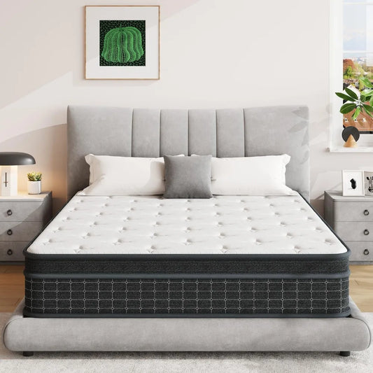 Angduo Hybrid Mattress With Pocketed Coils CertiPURUS