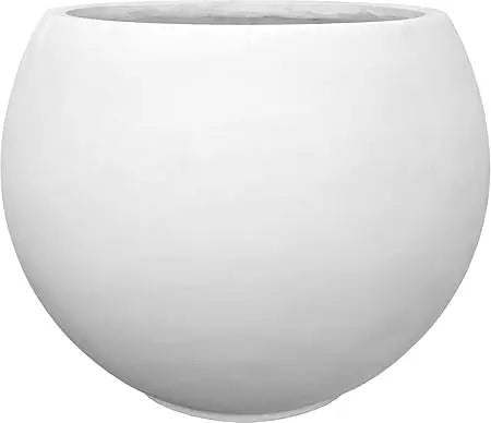 Fiberstone Tall Planter With Drainage Hole Indoor Outdoor