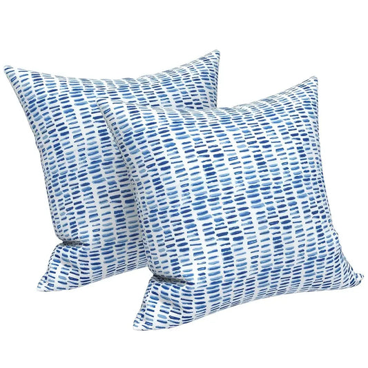 Outdoor Throw Pillows, Decorative Throw Pillows With Inserts, 16""X16"" Square Pillows For Bed, Couch, Sofa And Patio