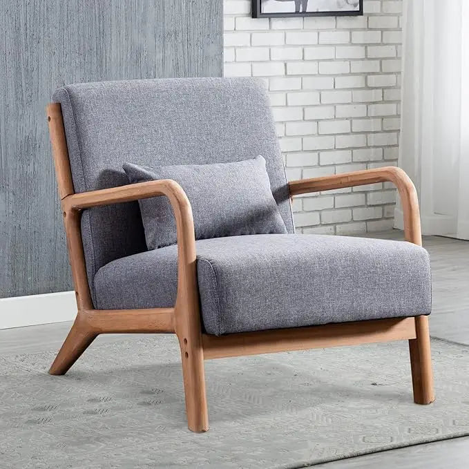 Hign-concerned Medieval Modern Wooden Frame Chair Armchair