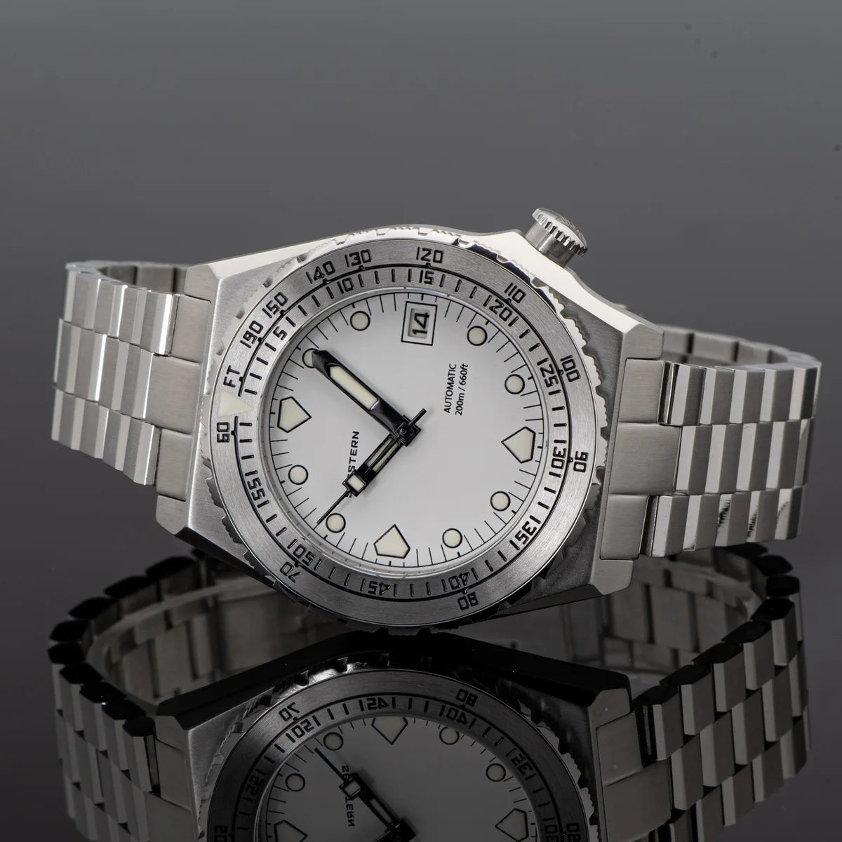SEESTERN SUB600T V3 Mens Watch Automatic Diving Sapphire Wristwatch NH35 Movement Ceramic Bezel Luminous Date Jubilee Waterproof