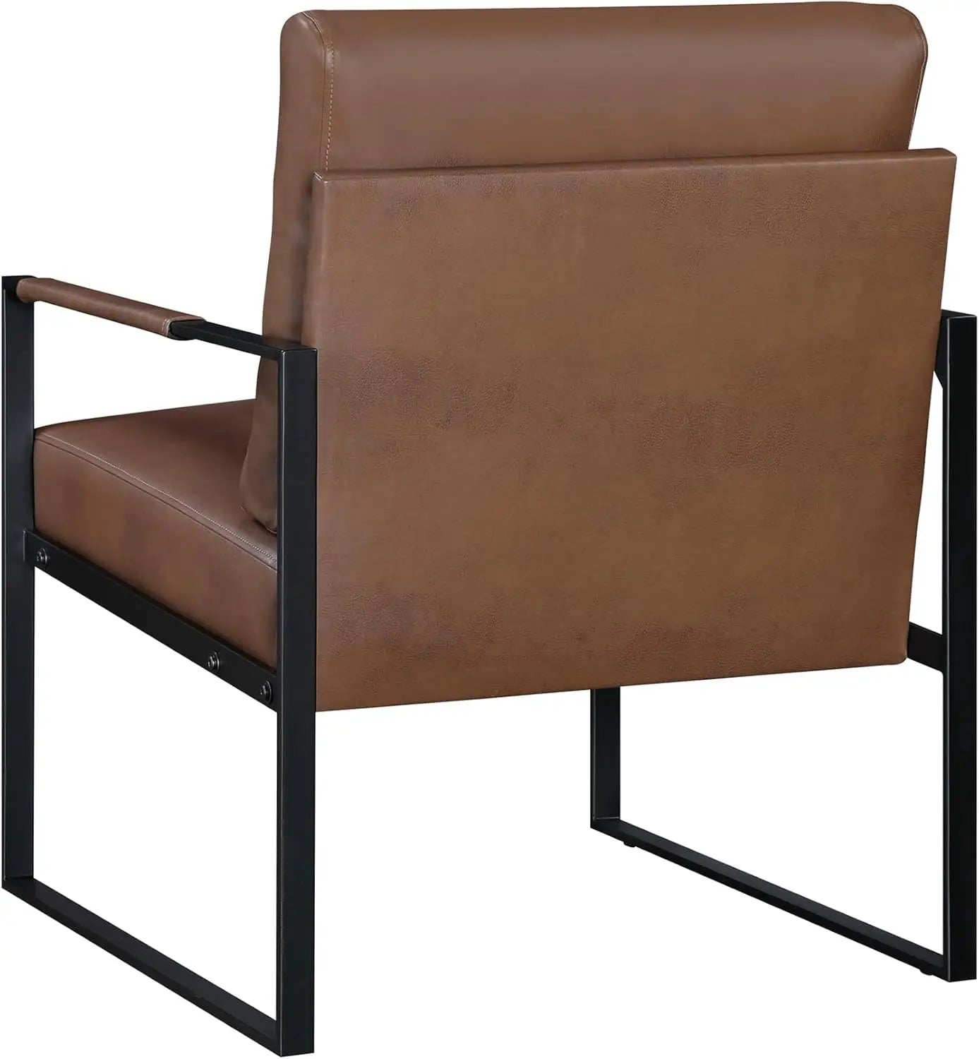 Sweet Blossoms Haven Modern Faux Leather Accent Chair