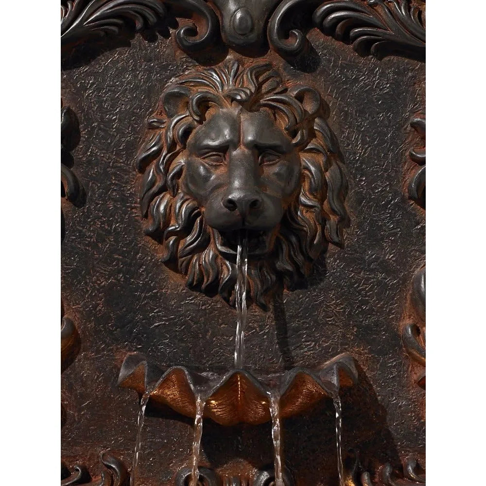 LED Resin Garden Fountain for Homes and Outdoor Spaces