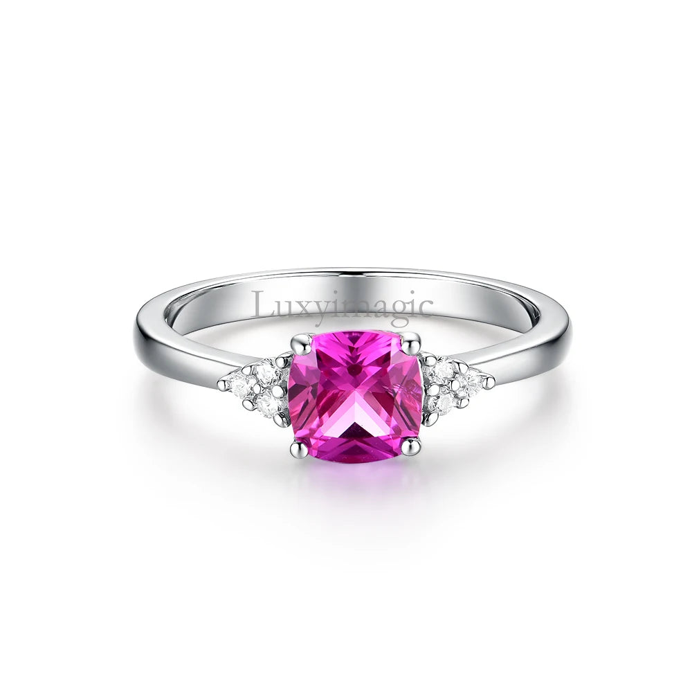 Sweet Blossoms Haven Luxyimagic Gemstone Ring For Women